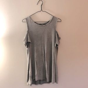 American Eagle Soft & Sexy cold shoulder top